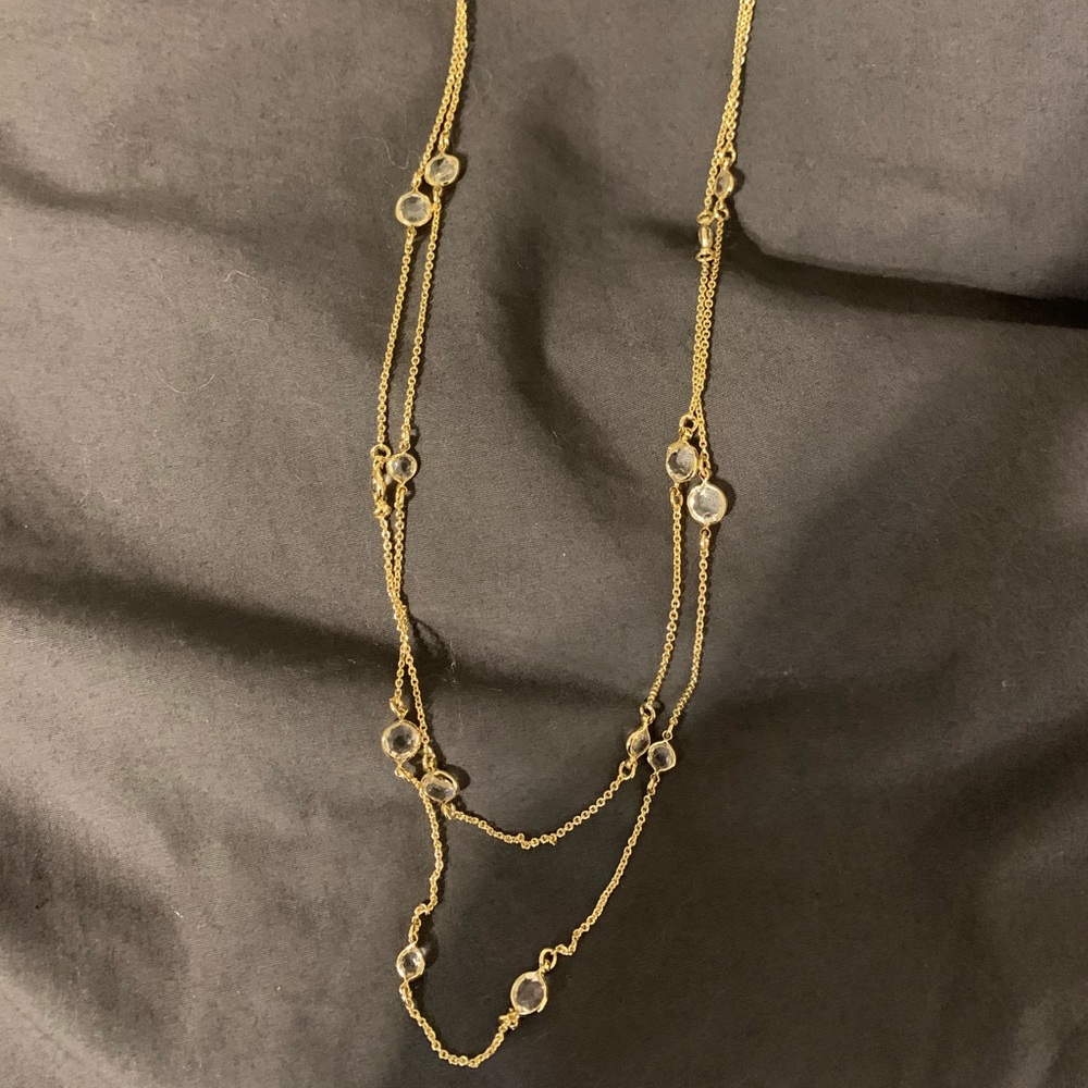 J crew long statement necklace